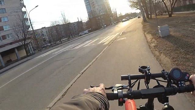 Kugoo m4.Первый выезд. После ремонта МК. Сестрорецк. 07.04.2019 смотреть онлайн