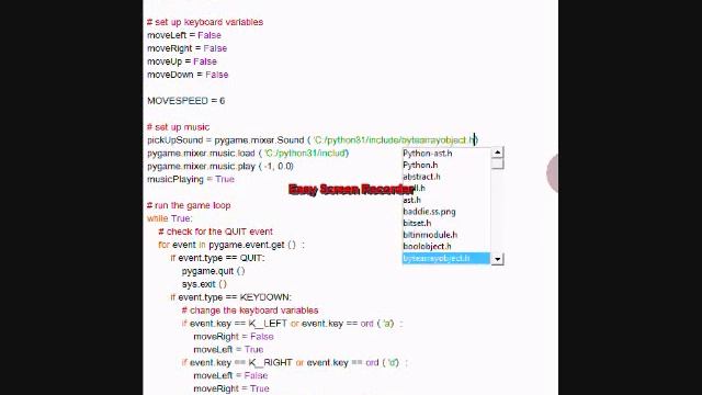 pygame sprite example смотреть онлайн