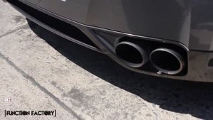 GTR R35 Exhaust Rev - Nissan at TST Meet 2013