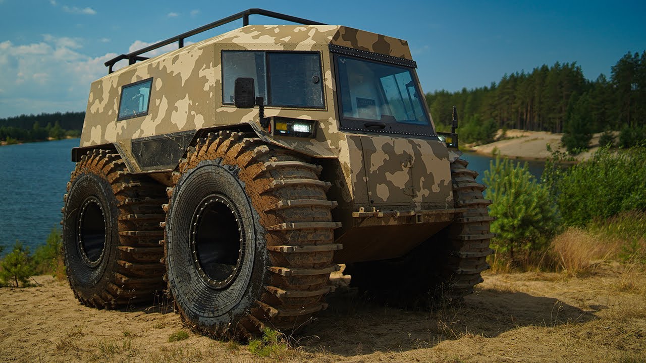 Торфяная Яма и Новый Вездеход Тайфун на АКПП. Честный Тест-Драйв Проходимости на Бездорожье. смотреть онлайн