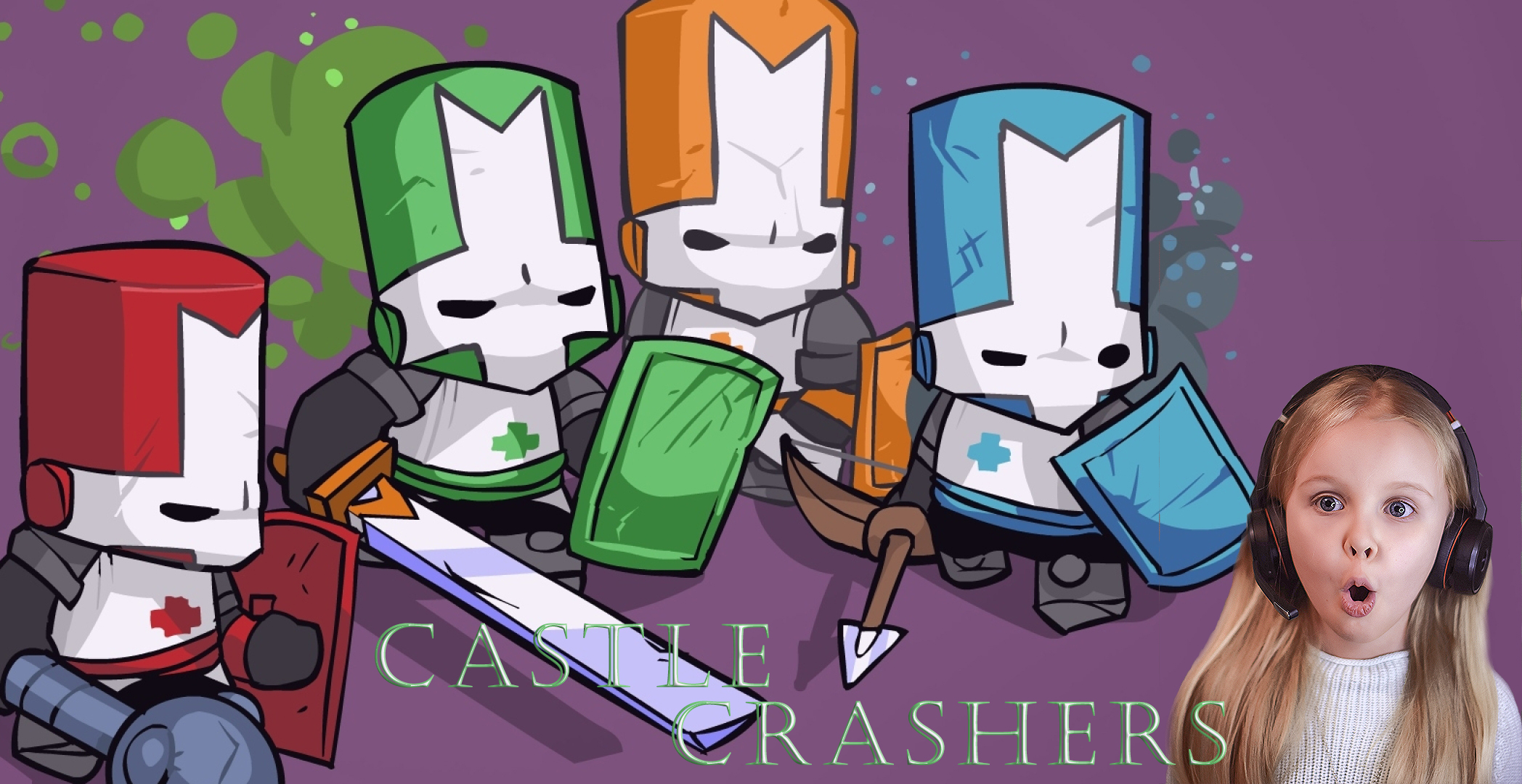Castle crashers в 2023 году. Полное прохождение с Алисон (часть 3)