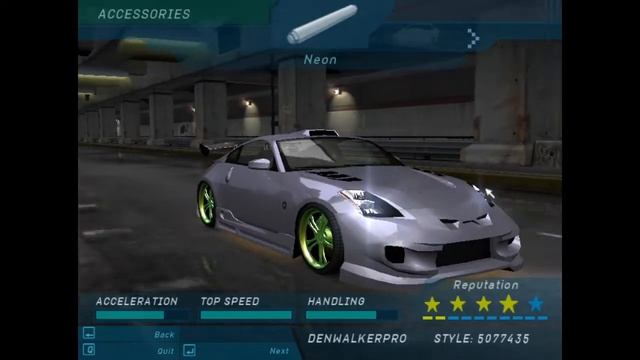 How To Modify Kou Cars Nissan 350Z Z33 2002 In NFS Underground смотреть онлайн