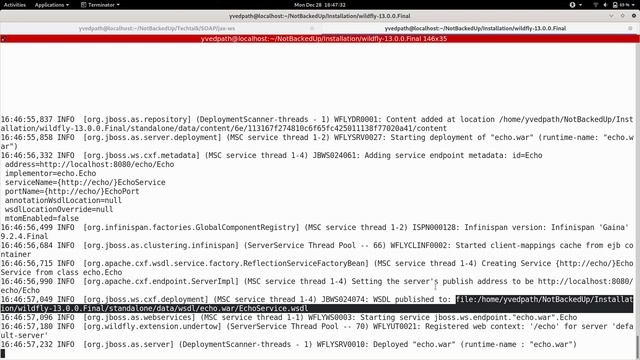 SOAP WebService deployment on WildFly server смотреть онлайн