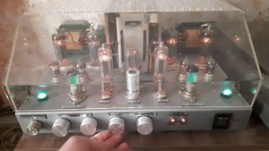 Самодельный ламповый стереофонический усилитель