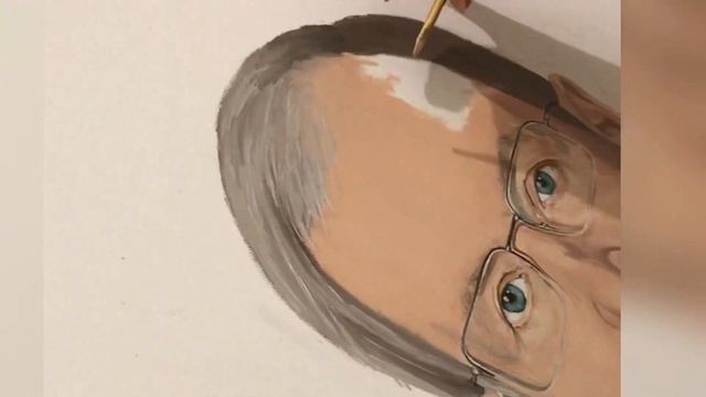 Портрет маслом  | Живопись маслом  | OIL PAINTING TIME-LAPSE