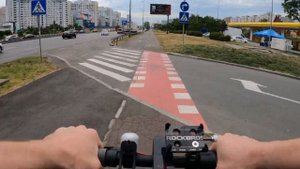 Электросамокат Xiaomi m365 350W 36V Custom 40 км\ч. Велодорожка Позняки - Осокорки