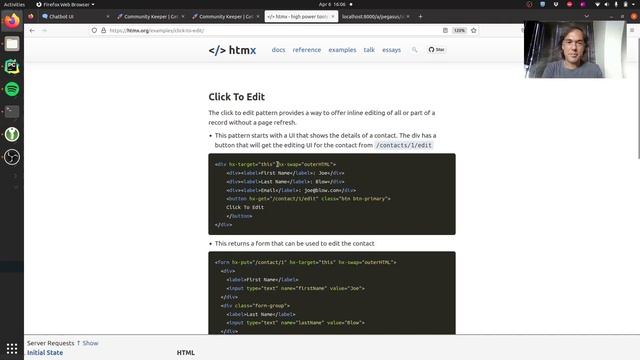 Building a Chat UI with Django, HTMX and TailwindCSS (Live Coding Session)