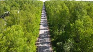 dji mini 2 follow me следуй за мной режим съёмки Чернецкое Чехов-7 река Лопасня квадрокоптер