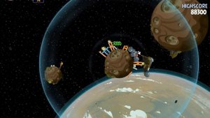 Angry Birds Star Wars Level J-14 Path of the Jedi. 3 stars