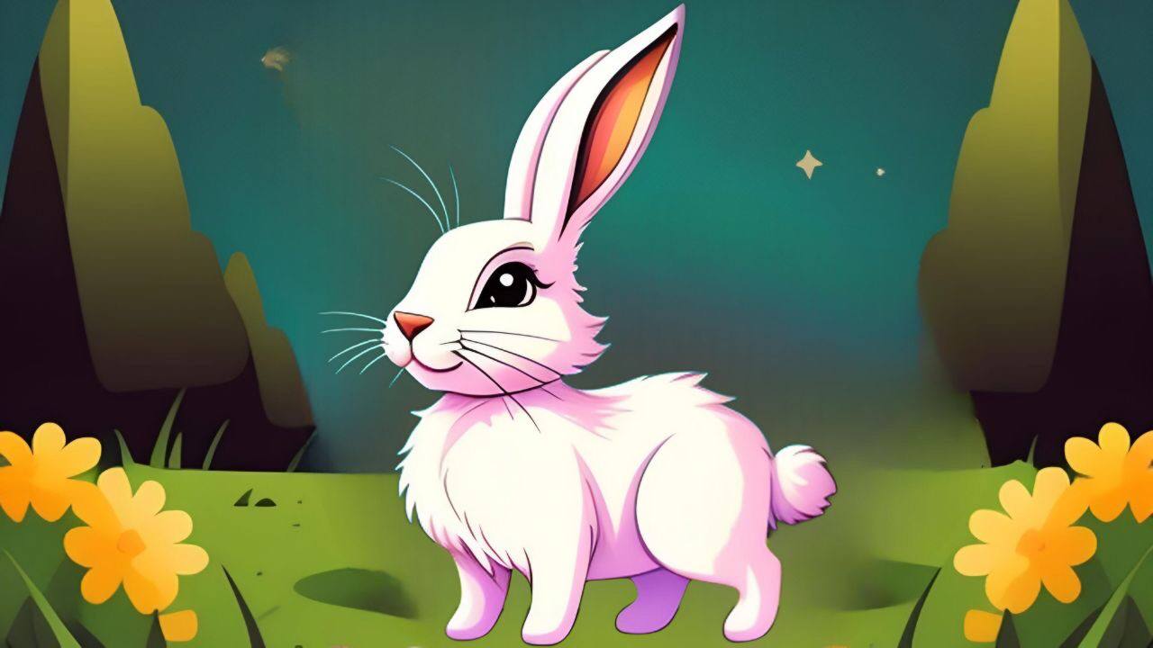 Мультики для детей "Звездное приключение Лунного Зайца" смотреть онлайн