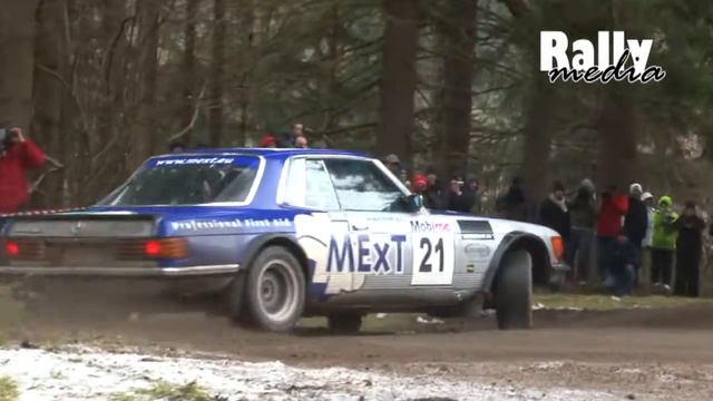 Mercedes Benz 500 SLC drift - Rally Legend Boucles Spa 2010 смотреть онлайн
