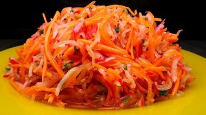 Редиска по-корейски. Хрустящая пряная закуска. Попробуйте редиска-ча!