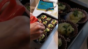 Готовим морской Гребешок на раковине.