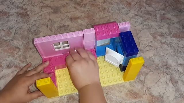 Строим красивый дом из лего дупла за 5 минут !!! смотреть онлайн