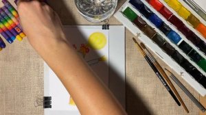 Масленица (мелки+акварель) // EkaArt