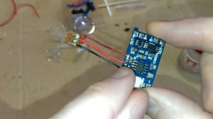 контроллер заряда на TP4056 в фонарь boRuit