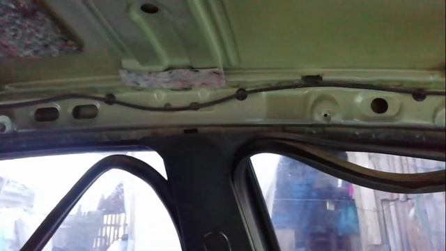 Переклейка Потолка в авто без опыта Шкода октавия тур!!!))) смотреть онлайн