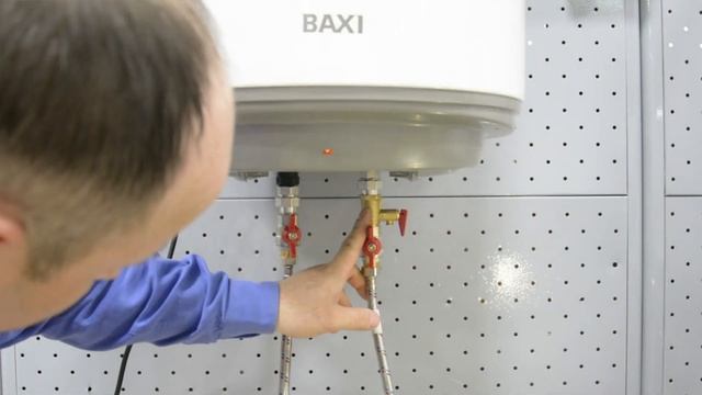 Обзор/принцип работы электрического водонагревателя BAXI смотреть онлайн