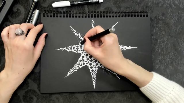 Новогодняя НейроГрафика Часть 3. Рисуем Счастливый Новый Год
