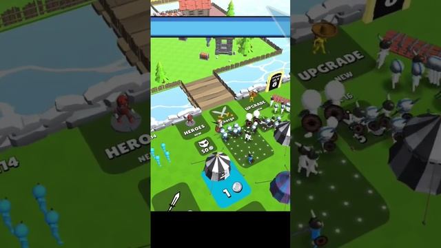 Clash Commander: My Mini Army - Gameplay Walkthrough Stick War Army Commander Defense Game