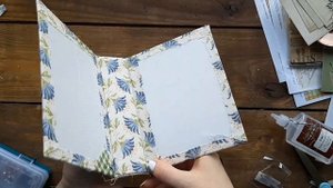 Как сделать переплет на скрытых кольцах/Скрапбукинг