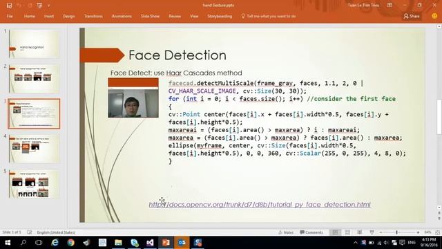 Hand recognition full source code OpenCV смотреть онлайн