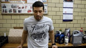 Замена моторного масла в двигателе