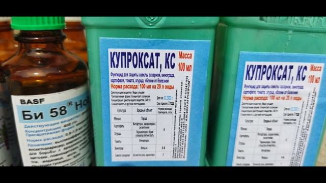 Весенняя обработка сада препаратом 30 и не только.