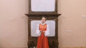 Русская народная песня в обработке А. Ларина "Ты рябина ли, рябинушка". Исп. Екатерина Прокофьева.