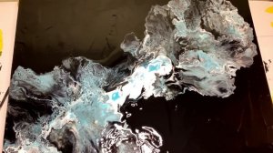 Картина для интерьера - Fluid Art (Акриловая заливка)
