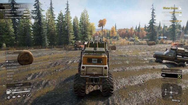 Snowrunner MODS | Scout 800 mod | Khan Marshall mod | Chevy 1500 mod | Hummer H2 mod