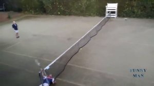 Best funny moments in tennis part 1/лучшие приколы в теннисе часть 1
