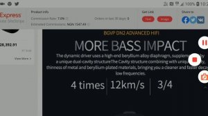 BGVP DN2 Debuts with Beryllium-coated Driver to rival Fiio FH3 at a cheaper price tag