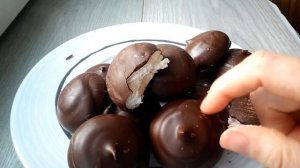 зефир в шоколаде, натуральный