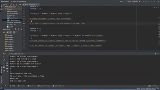 Python: Elif vs Else Statements