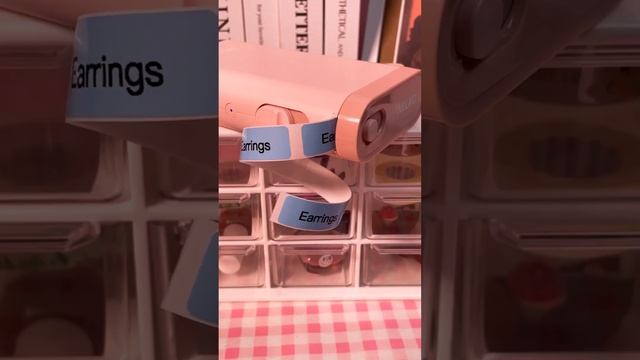 Immerse Yourself In Mind-blowing Tag Organization#asmr #asmrsounds #homedecor #label printer#tag