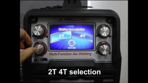 HZXVOGEN HBM2280-MIG Welder MIG/Stick/TIG Mix Gases Gasless Welding Machine