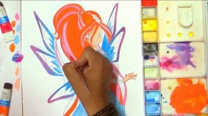 Drawing ❤ bloom tynix from winxclub❤ Discovertodraw