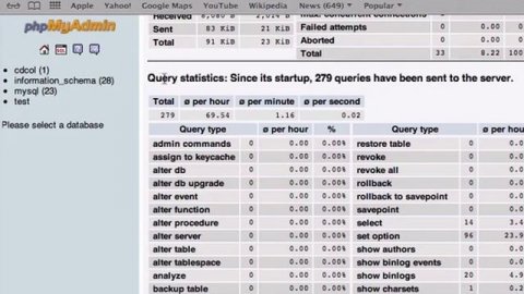 Intro to PHP and MySQL part 34 - phpMyAdmin