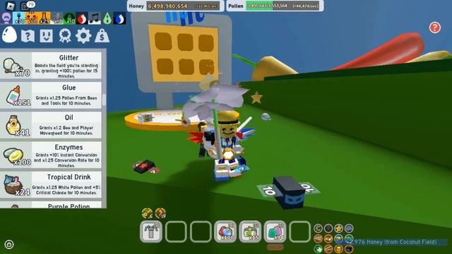 БУСТ ПОДПИСЧИКА! ОТ ХОНЕЙ ДО ГАММИ МАСКИ! КОКОСОВЫЕ БОТИНКИ? Bee Swarm Simulator смотреть онлайн