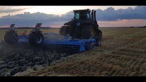 Лущильник Софтер дисками полностью разделывает стерню