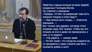 09.11.23 «Грех и грехопадение»» Лекция протоиерея Димитрия Сизоненко