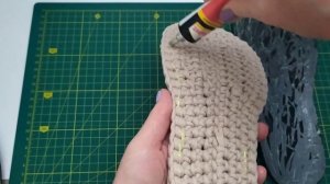 Как приклеить резиновую подошву к тапочкам???✨? часть 2-я