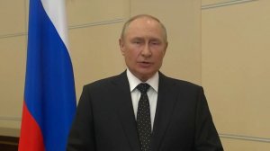 Владимир Путин обратился к участникам церемонии открытия восстановленного мемориального комплекса.
