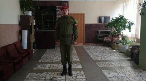 Строевая подготовка Алексей Ширшов