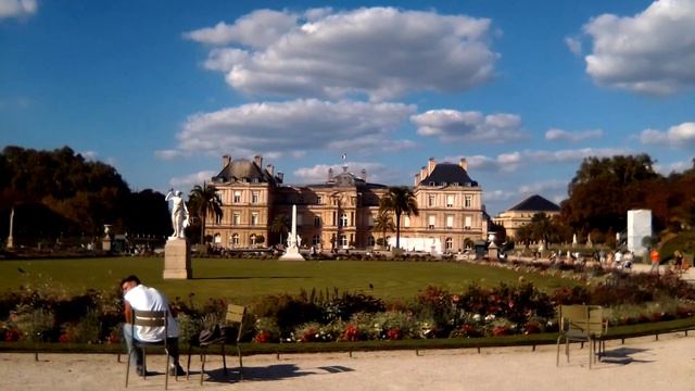 Королевский дворец 👑 Марии Медичи. Французский Сенат. Сад Люксембург, Париж/Le Jardin du Luxembourg смотреть онлайн