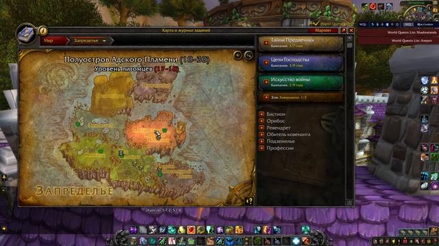 Портал в Выженные Земли За Альянс в Шадоулендс #WorldofWarcraft