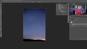 Create Star Trails From Just One Photo in Photoshop