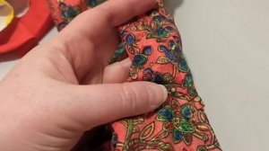 Как расширить рубаху с помощью ластовиц на 24 см в груди.