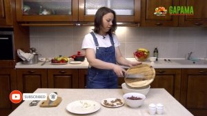 Армянский салат из красной фасоли